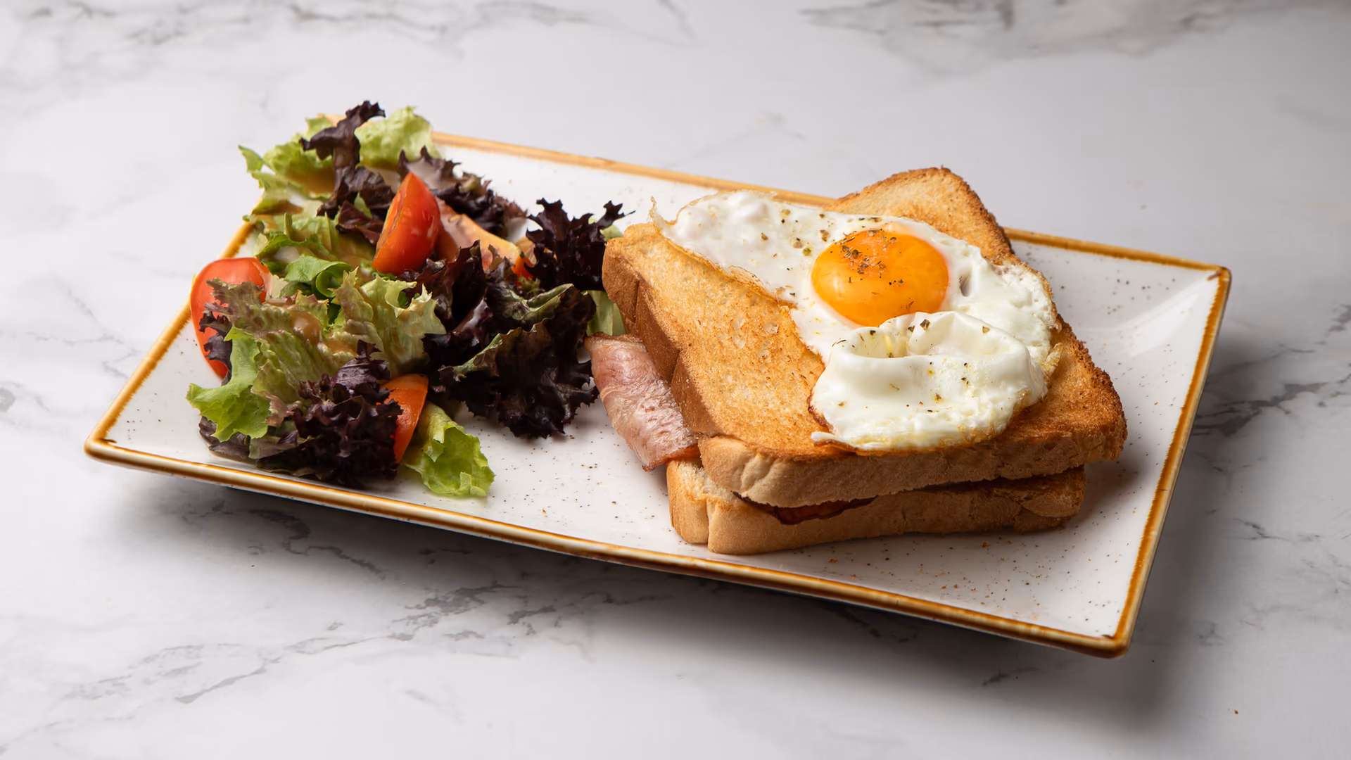 Bacon and Egg Toast