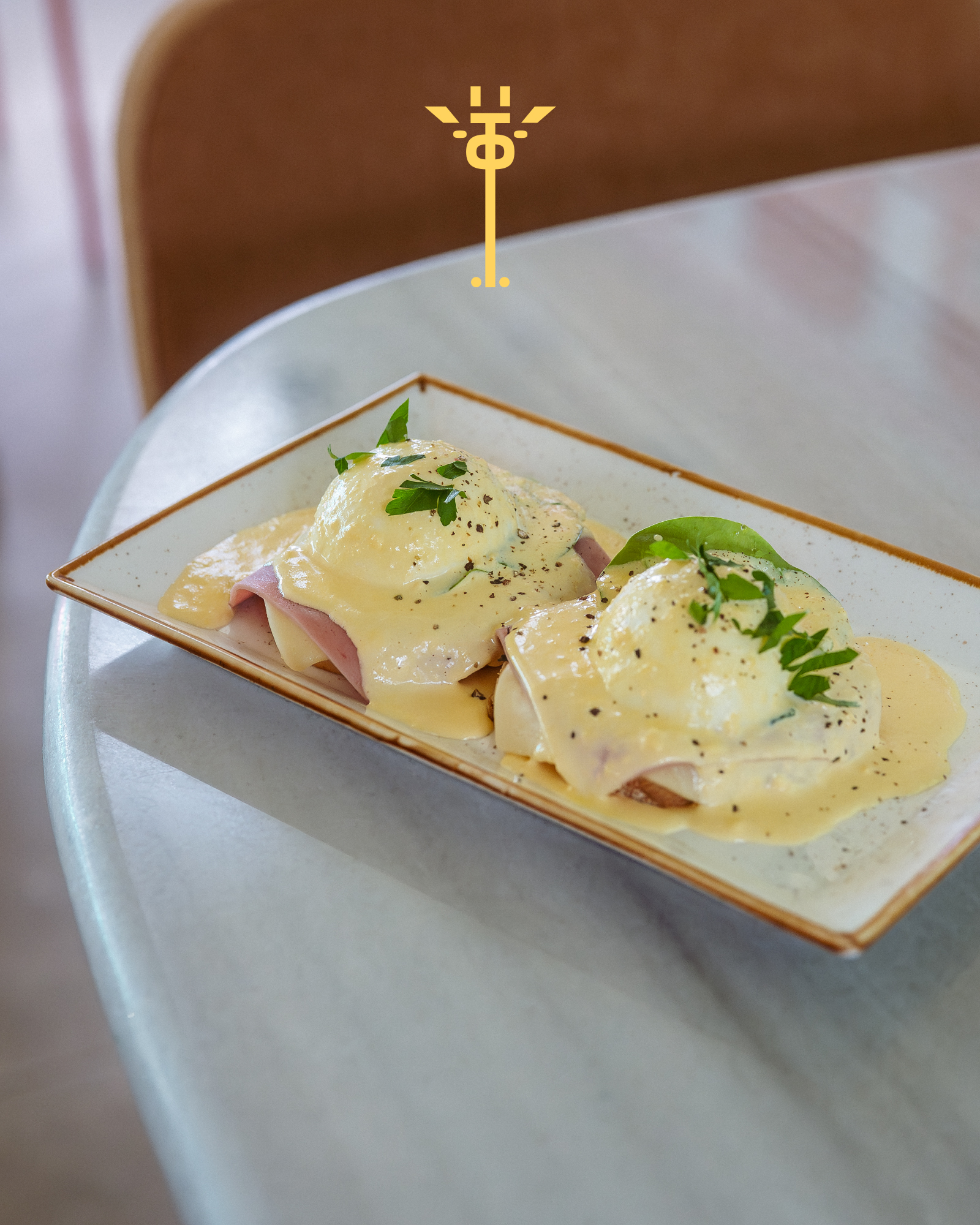 A comfort brunch plate with eggs and toast